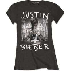 Music & Band Tees Justin Bieber - Purpose Logo Women's T-Shirt