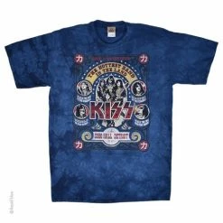 Famous Rock Shop KISS COBO HALL TIE-DYE UNISEX T-SHIRT