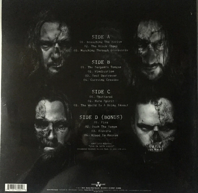 Famous Rock Shop Vinyl Records Kataklysm 'Of Ghosts And Gods' Black Vinyl LP - Image 2