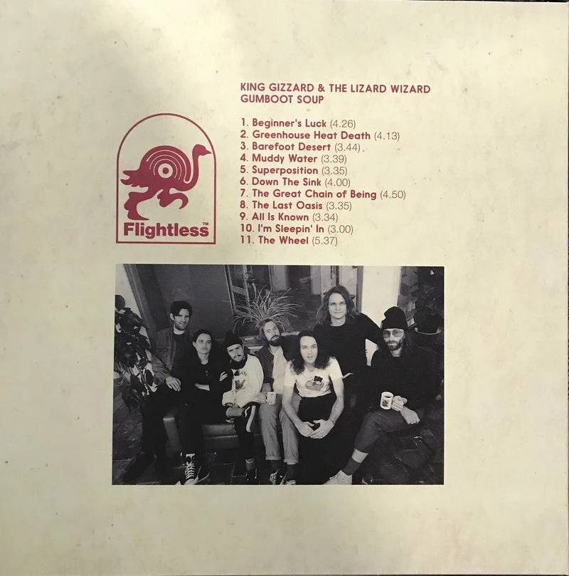 Famous Rock Shop Vinyl Records King Gizzard & The Lizard Wizard Gumboot Soup Vinyl LP LTD Baby Blue - Image 2