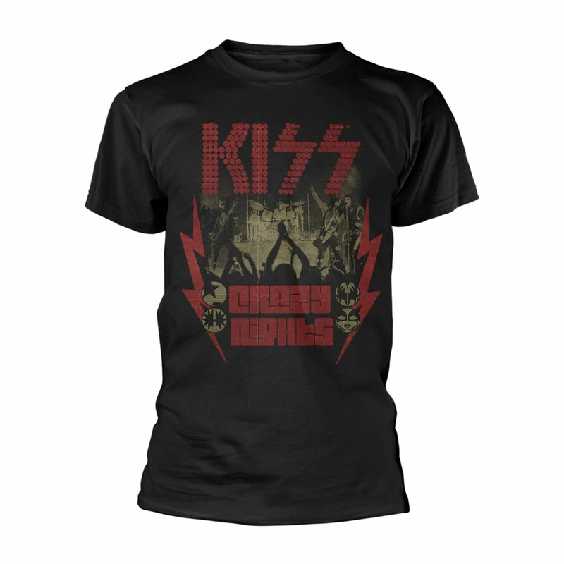 FRS Band T-Shirts Kiss Crazy Nights T-shirt