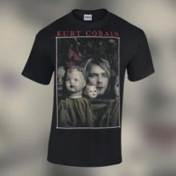 Famous Rock Shop Kurt Cobain Unisex Tee Black