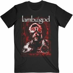 Famous Rock Shop Lamb Of God Gas Masks Waves Unisex T-Shirt
