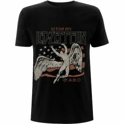 FRS BAND T-Shirt Led Zeppelin US 1975 Tour Flag Unisex T-Shirt