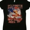 FRS Band T-Shirt Led Zeppelin America 1977 Unisex Tee -Famous Rock Shop Led Zeppelin Famous Rock Shop Newcastle3 800x