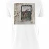Music & Band Tees Led Zeppelin IV Album Cover White Unisex Tee T-Shirt.