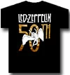 Famous Rock Shop Led Zeppelin 50TH Logo Tee
