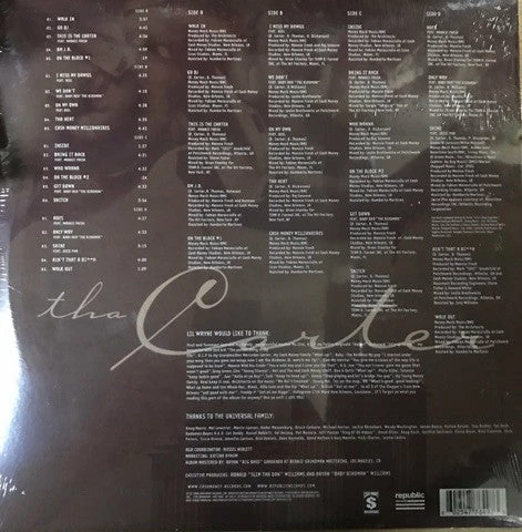 Famous Rock Shop Vinyl Records Lil Wayne - Tha Carter Vinyl LP - Image 2