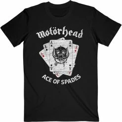 Famous Rock Shop MOTORHEAD FLAT WAR PIG ACES UNISEX T-SHIRT