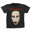 Famous Rock Shop Marilyn Manson - Hollywood Face - Black Vintage Wash Unisex T-Shirt -Famous Rock Shop MarilynManson HollywoodFace BlackVintageWashUnisexT Shirt 800x