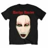 Famous Rock Shop Marilyn Manson Red Lips Unisex Tee -Famous Rock Shop MarilynMansonRedLipsUnisexTeeFamousrockshop 800x