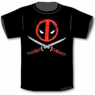 Movie Merchandise Marvel Deadpool - Crossbones T-Shirt