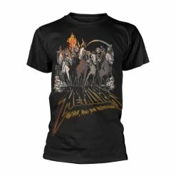 FRS Band T-Shirt Metallica 40TH Anniversary HORSEMEN Unisex T-Shirt