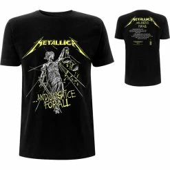 FRS Band Shirts Metallica And Justice For All Tracks Unisex Tee