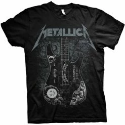 Famous Rock Shop Metallica Hammett Ouija Guitar Unisex Tee