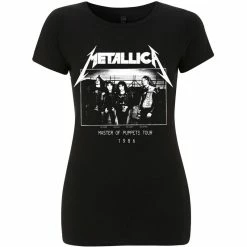 Famous Rock Shop Metallica Mop Photo Damage Inc Tour Ladies Tee
