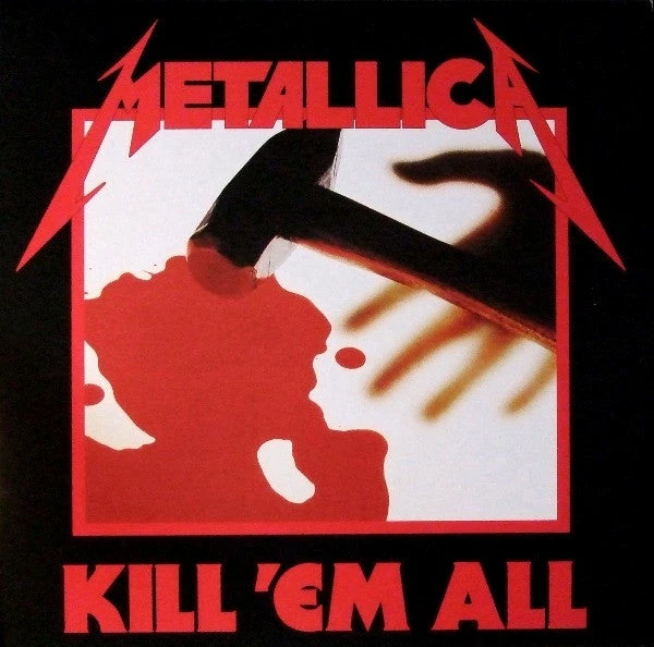 Famous Rock Shop Vinyl Records Metallica - Kill 'Em All Reissue Vinyl LP