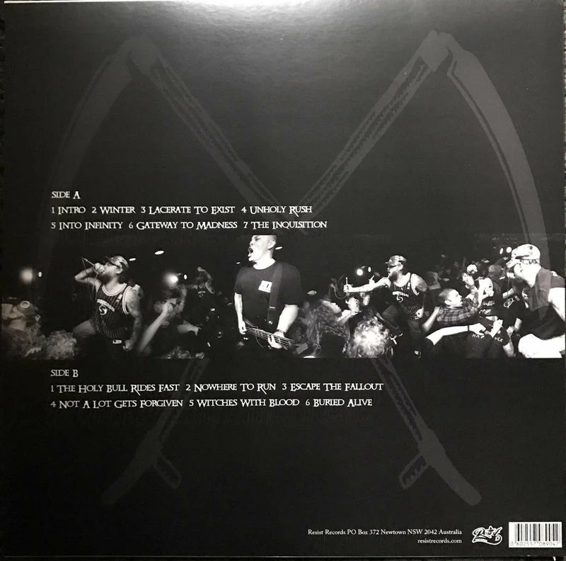 Famous Rock Shop Vinyl Records Mindsnare Unholy Rush Red Vinyl RES143 Vinyl LP 4 Famous Rock Shop Vinyl Records Mindsnare Unholy Rush Red Vinyl RES143 Vinyl LP - Image 2