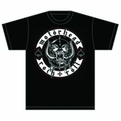 Famous Rock Shop Motorhead Biker Badge Unisex Tee