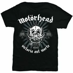 Famous Rock Shop Motorhead Victoria Aut Morte Unisex Tee T-Shirt