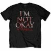 Famous Rock Shop My Chemical Romance I'm Not Okay Unisex Tee -Famous Rock Shop MyChemicalRomanceI mNotOkayUnisexTeeFamousrockshop 800x