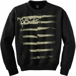FRS Band Merch My Chemical Romance Together We March Unisex Sweatshirt
