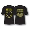 FRS Band T-Shirts Nirvana Smiley Logo T-Shirt Tee -Famous Rock Shop NIR003 big 800x