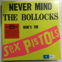 Famous Rock Shop Vinyl Records Never Mind The Bollocks Here's The Sex Pistols (Special 35th Anniversary Edition) 3CD's Remastered From Original Tapes & DVD