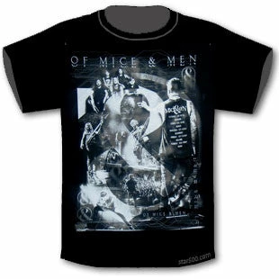Music & Band Tees Of Mice & Men - Photo T-Shirt