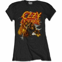Famous Rock Shop Ozzy Osbourne Women's Vintage Werewolf Black