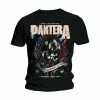 FRS Band T-Shirt Pantera Anniversary Shield Unisex T-Shirt. -Famous Rock Shop Pantera Anniversary Shield 800x