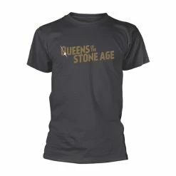 NRS Queens Of The Stone Age Text Logo Unisex T-Shirt