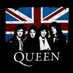 Famous Rock Shop Queen Union Jack Unisex Tee Black -Famous Rock Shop QueenUnionJackUnisexTeeBlackFamousrockshop. 800x