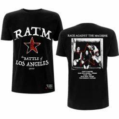 Famous Rock Shop Rage Against The Machine Battle Star Unisex Tee