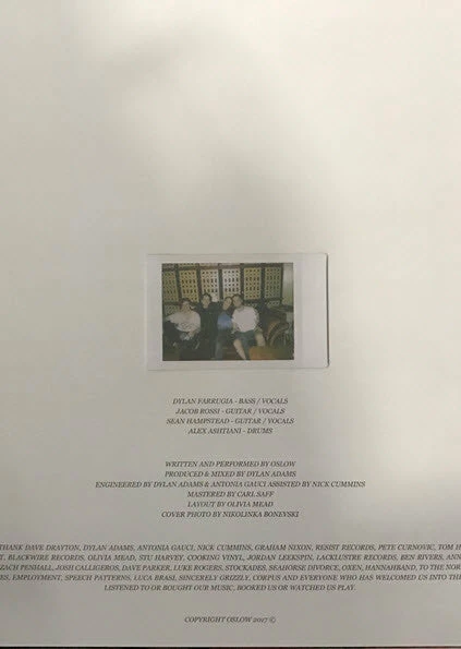 Famous Rock Shop Vinyl Records Oslow Limited Edition Pink Vinyl LP - Image 4