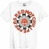 FRS Band T-Shirts Red Hot Chili Peppers Aztec Unisex T-Shirt White