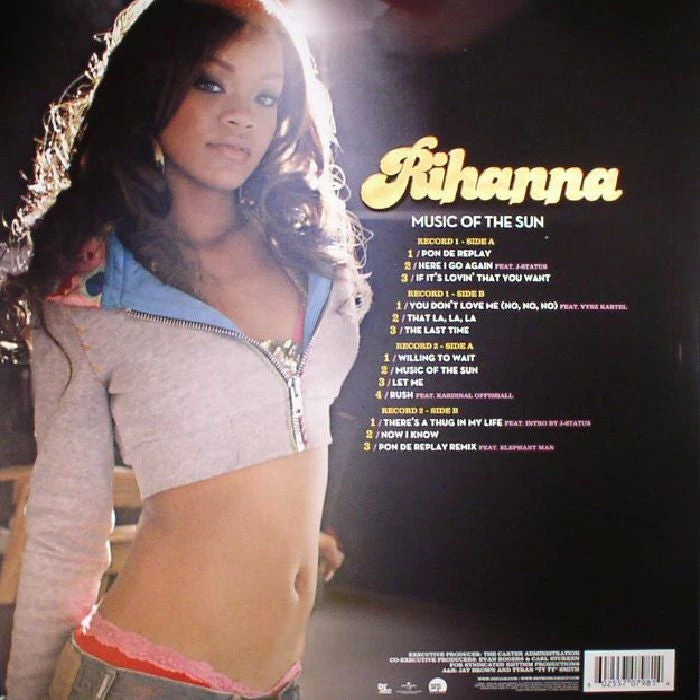 Famous Rock Shop Vinyl Records Rihanna Music Of The Sun Vinyl LP 4 Famous Rock Shop Vinyl Records Rihanna Music Of The Sun Vinyl LP - Image 2