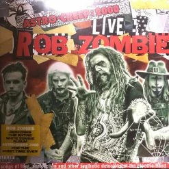 Famous Rock Shop Vinyl Records Rob Zombie Astro Creep 2000 Live Song Of Love Destruction And Other Synthetic Delusions Of The Electric Head LP Vinyl