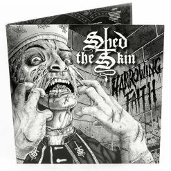 Famous Rock Shop Vinyl Records Shed The Skin ‎ Harrowing Faith Vinyl LP