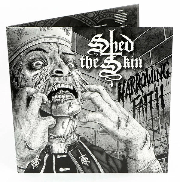 Famous Rock Shop Vinyl Records Shed The Skin Harrowing Faith Vinyl LP 3 Famous Rock Shop Vinyl Records Shed The Skin Harrowing Faith Vinyl LP