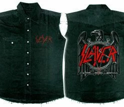 Famous Rock Shop Slayer Sleeveless Work Shirt