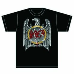 Famous Rock Shop Slayer Unisex Tee T-Shirt Silver Eagle