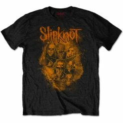 Famous Rock Shop Slipknot Unisex Tee Wanyk Orange