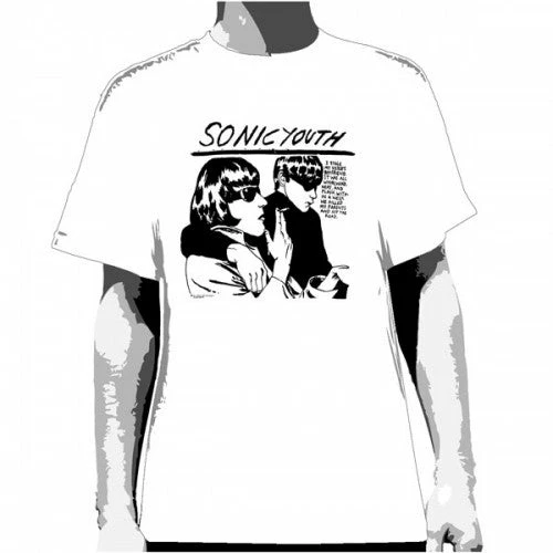 Famous Rock Shop Sonic Youth Goo White T-Shirt