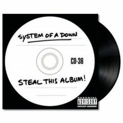 Famous Rock Shop/Vinyl Records System Of A Down Teal This Album Vinyl LP