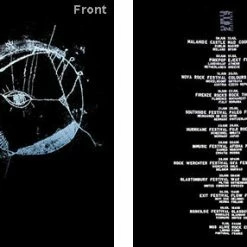 Famous Rock Shop The Cure Eyemoon Logo V-Neck Unisex Tee