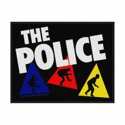 Famous Rock Shop The Police Triangles Sew On Patch