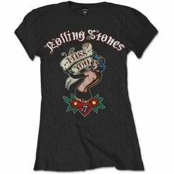 Famous Rock Shop The Rolling Stones Miss You Women’s Tshirt