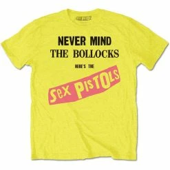 FRS Band T-Shirts The Sex Pistols God Save NMTB Original Album Unisex T-Shirt