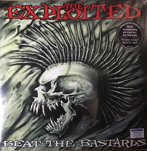 Famous Rock Shop Vinyl Records The Exploited - Beat The Bastards 2LP BLACK VINYL LP 3 Famous Rock Shop Vinyl Records The Exploited - Beat The Bastards 2LP BLACK VINYL LP